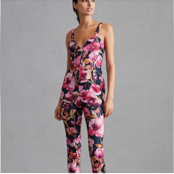 ANTHROPOLOGIE ⭐️ floral jumpsuit - Picture 4 of 10